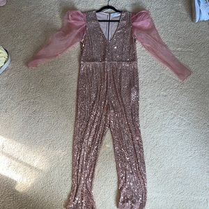 Zara sequin jumpsuit
